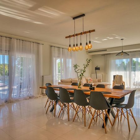 Blue Sky Villa In Crete Epano Vathia Ngoại thất bức ảnh