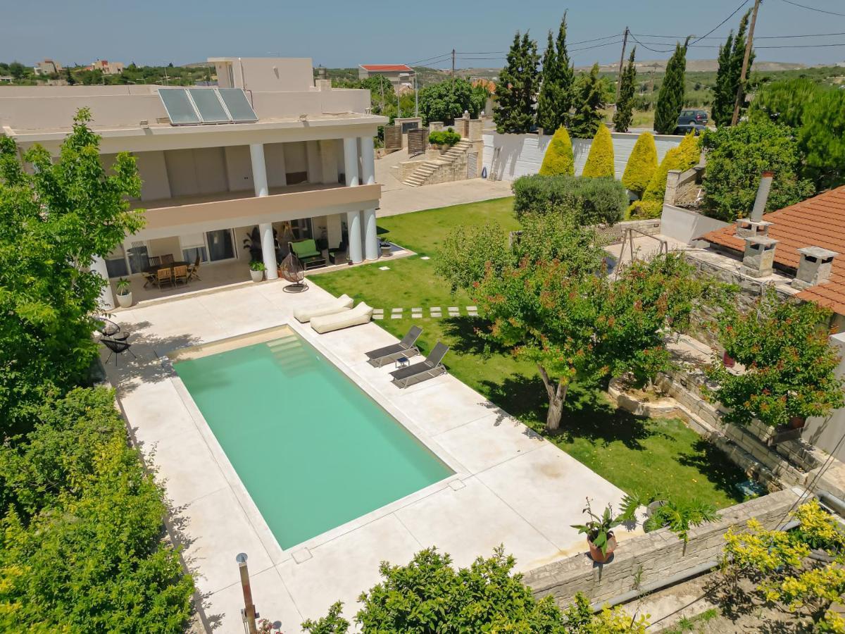 Blue Sky Villa In Crete Epano Vathia Ngoại thất bức ảnh