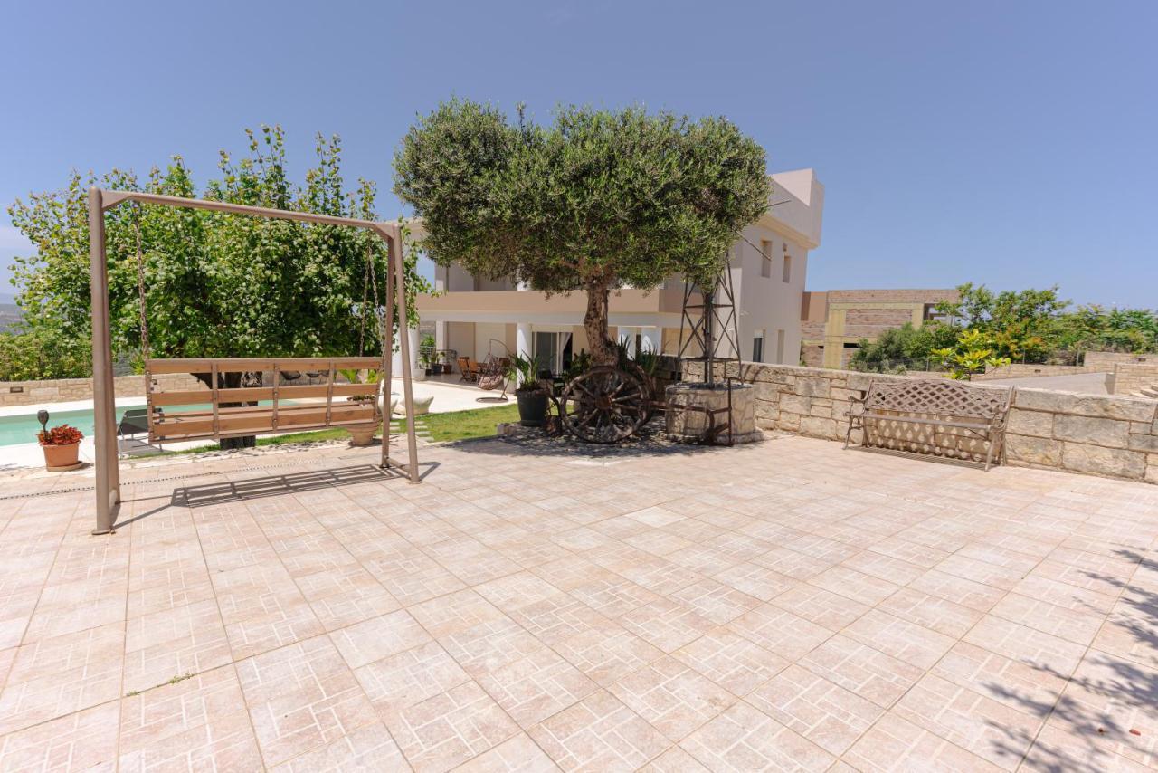 Blue Sky Villa In Crete Epano Vathia Ngoại thất bức ảnh