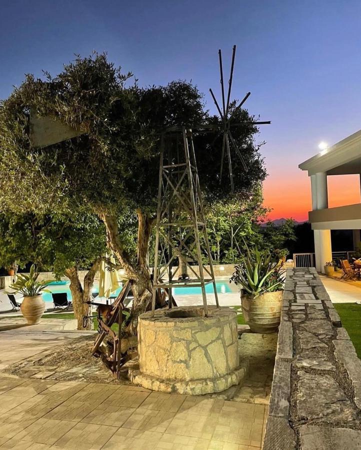 Blue Sky Villa In Crete Epano Vathia Ngoại thất bức ảnh