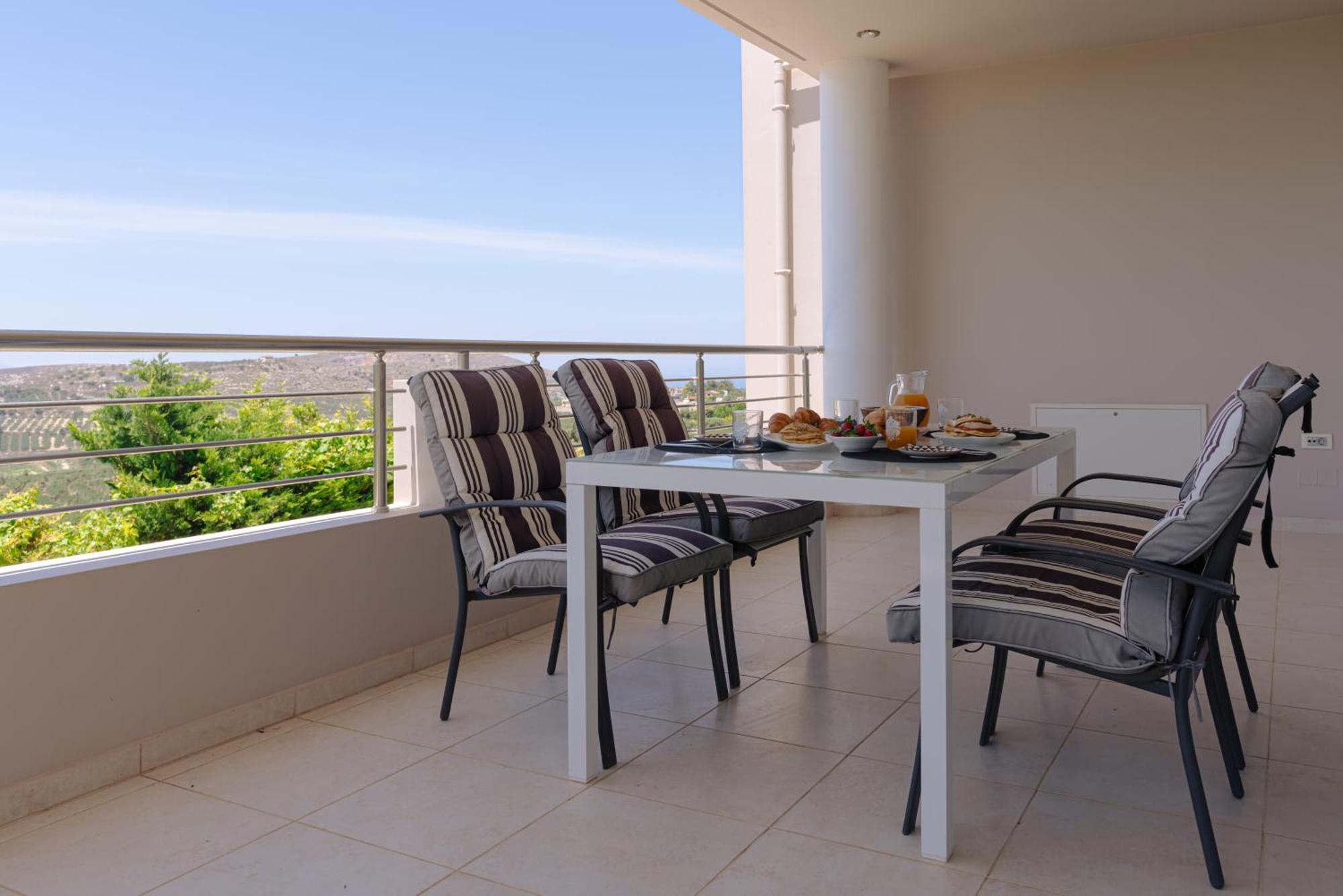 Blue Sky Villa In Crete Epano Vathia Ngoại thất bức ảnh