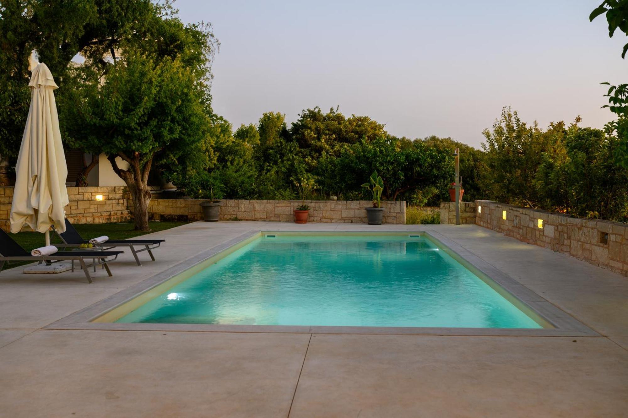 Blue Sky Villa In Crete Epano Vathia Ngoại thất bức ảnh