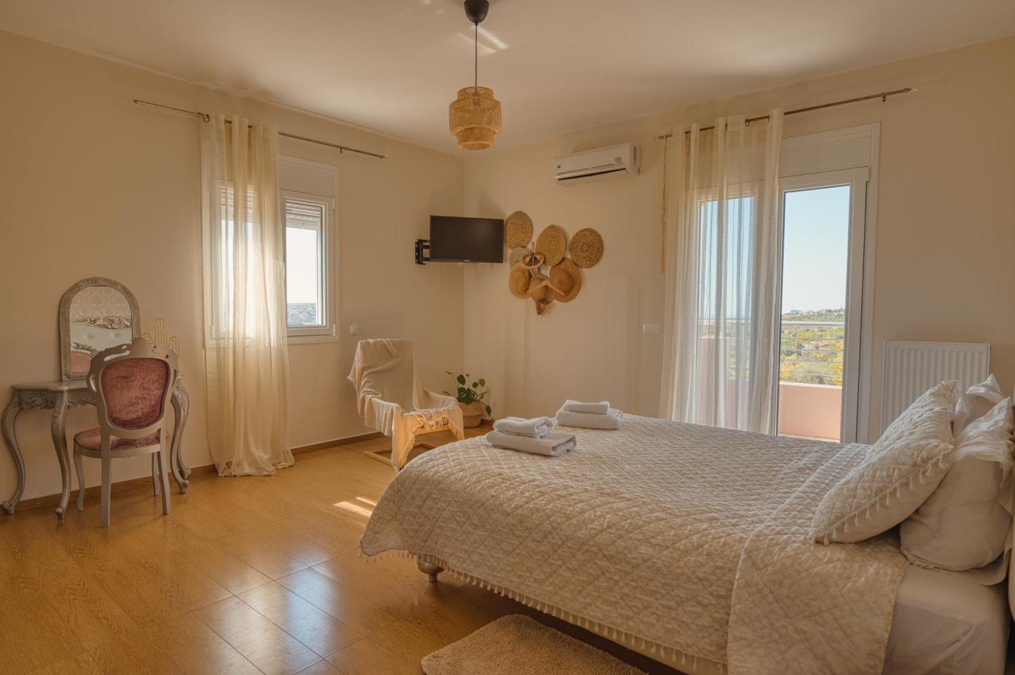 Blue Sky Villa In Crete Epano Vathia Ngoại thất bức ảnh
